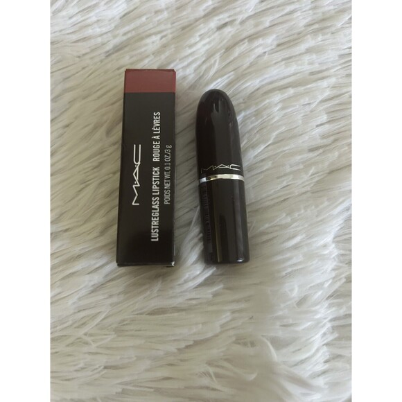 New MAC 562 Chili Popper Lustreglass Lipstick Rouge - Picture 1 of 3